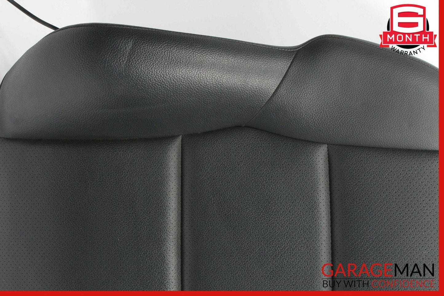 05-07 Mercedes W203 C230 Front Right Side Top Upper Seat Cushion Cover Black OEM