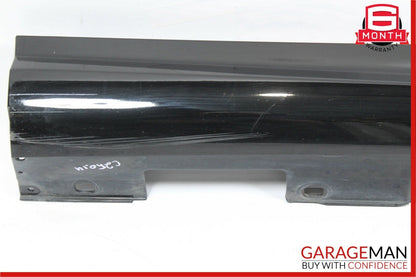 08-14 Mercedes W204 C280 AMG Sport Sedan Right Side Rocker Skirt Molding Black