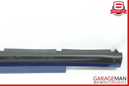 14-17 Maserati Ghibli Left Driver Side Rocker Skirt Molding Moulding Panel Blue
