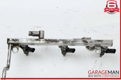 05-12 Mercedes W204 C300 R350 Fuel Injector Rail w/ Fuel Injectors Assembly OEM