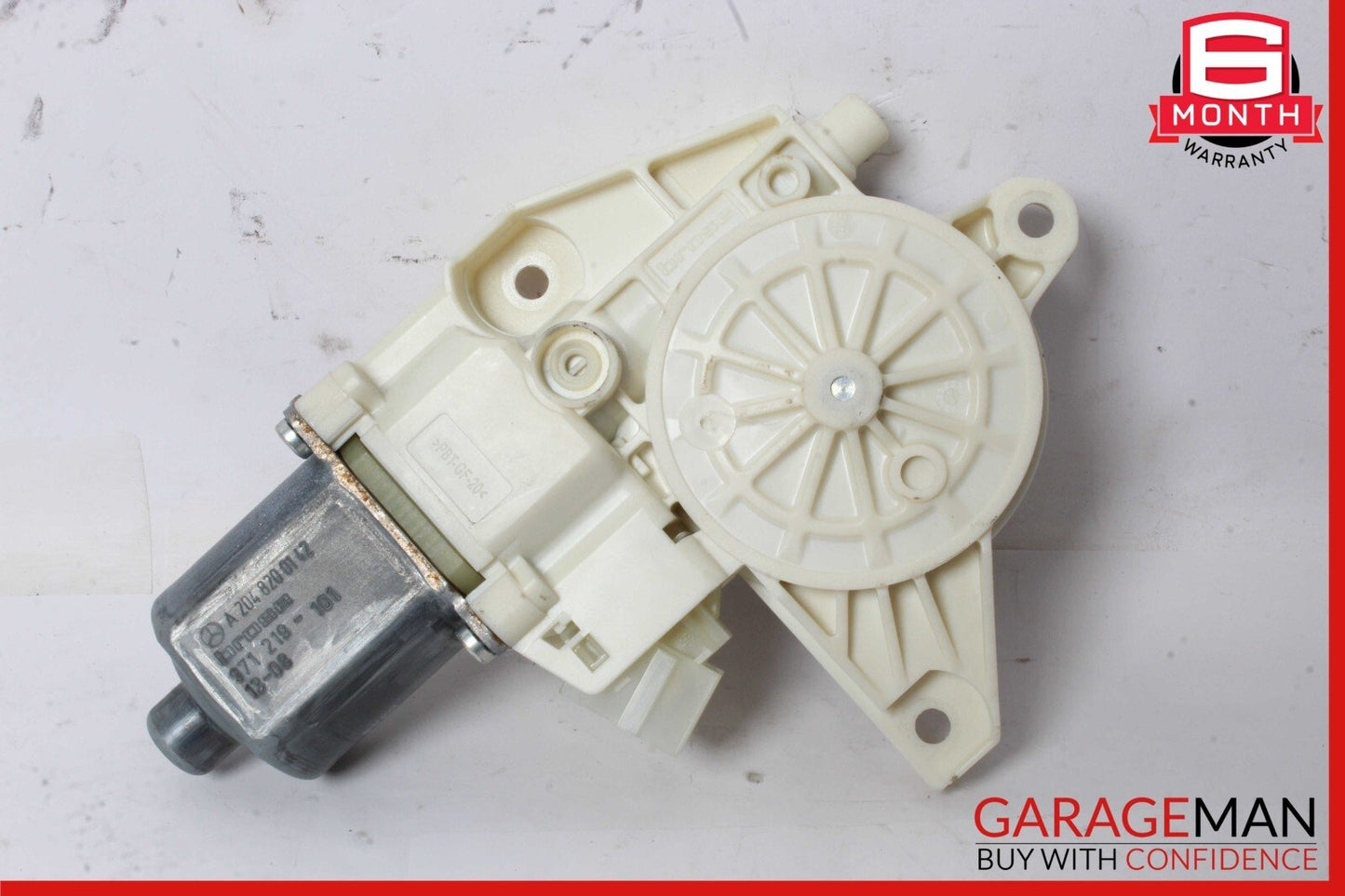 08-14 Mercedes W204 C250 Front Left Driver Side Door Window Regulator Motor OEM