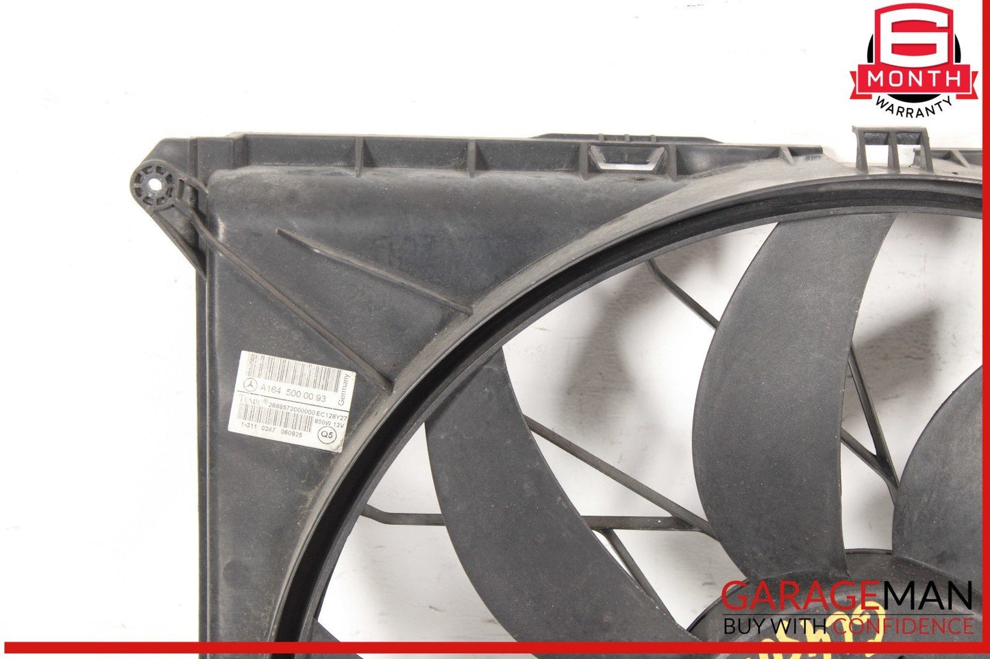 06-13 Mercedes X164 GL450 GL550 Engine Motor Radiator Cooling Fan Assembly OEM