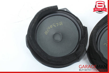 08-18 Mercedes W204 C300 CLS550 Front Door Audio Speaker Set of 2 Pc OEM