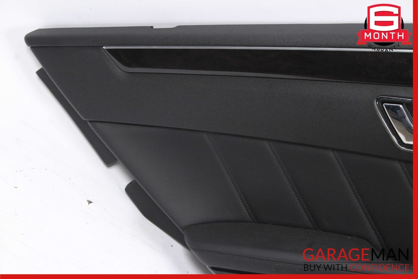 10-13 Mercedes W212 E350 E300 E500 Rear Left Interior Door Panel Assembly Black