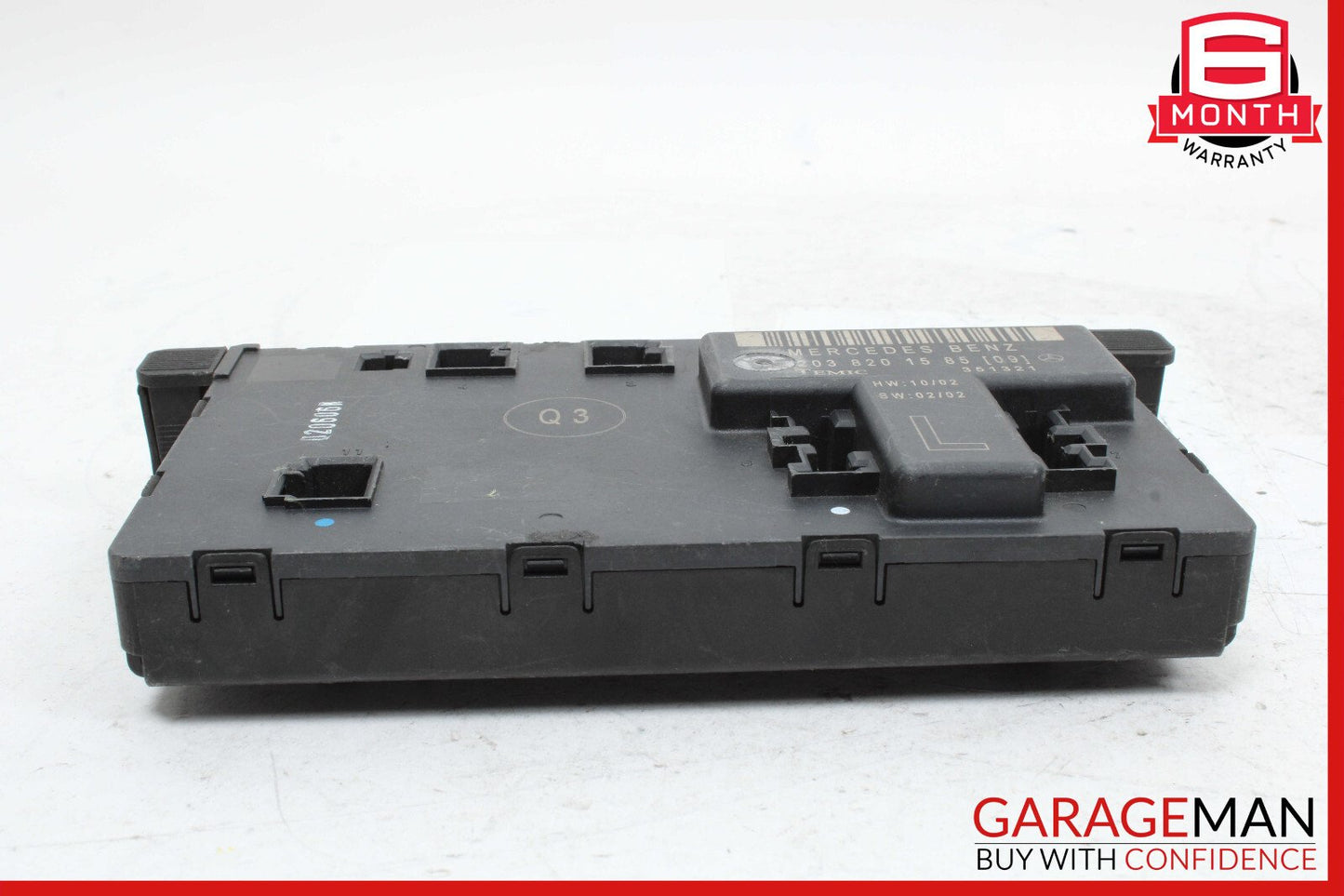 01-07 Mercedes W203 C230 C240 C320 Front Left Door Control Module 2038201585