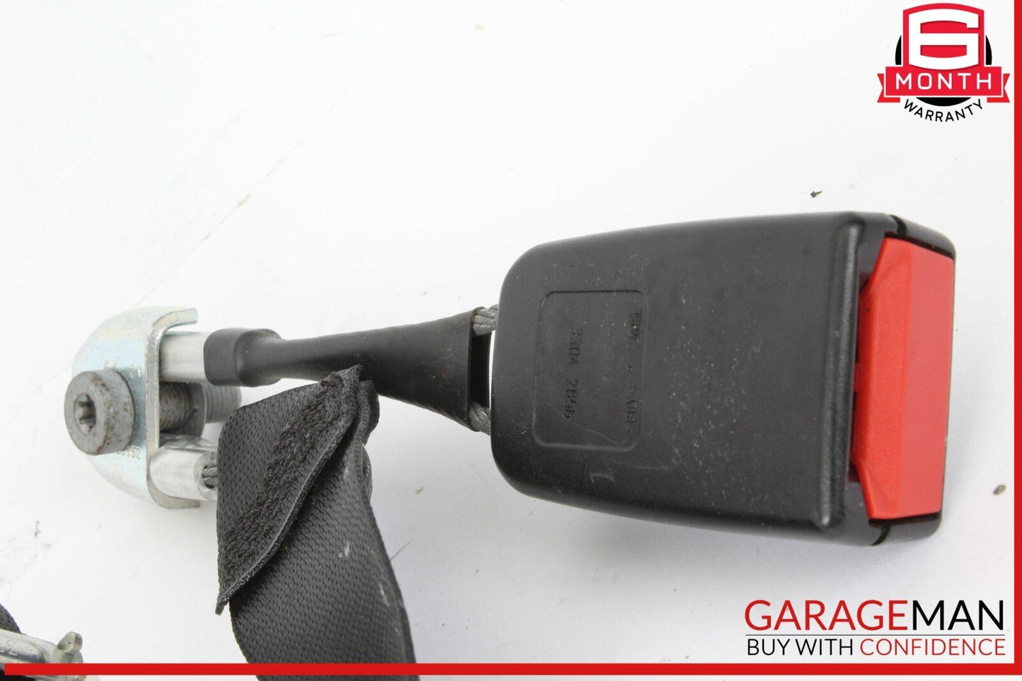 07-13 Mercedes W221 S550 S63 AMG Rear Center Seat Belt Retractor Buckle OEM