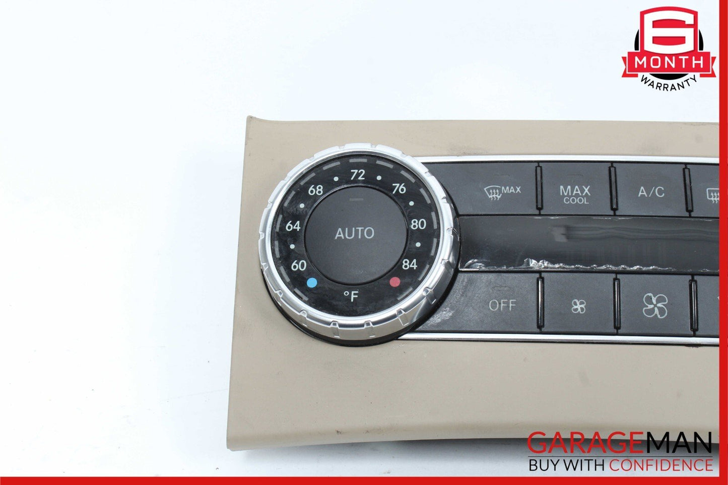 12-14 Mercedes W204 C350 AC A/C Climate Temperature Heater Switch Control Beige