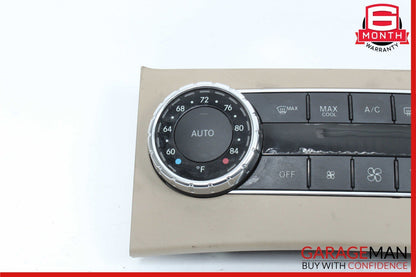 12-14 Mercedes W204 C350 AC A/C Climate Temperature Heater Switch Control Beige
