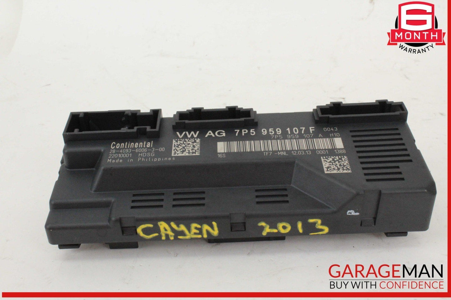 11-18 Porsche Cayenne 958 AWD Rear Trunk Tailgate Liftgate Control Module Unit