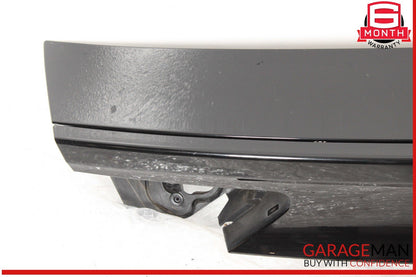 12-18 Audi A7 Rear Trunk Lid Tailgate Spoiler Panel Spoiler Mount Black OEM