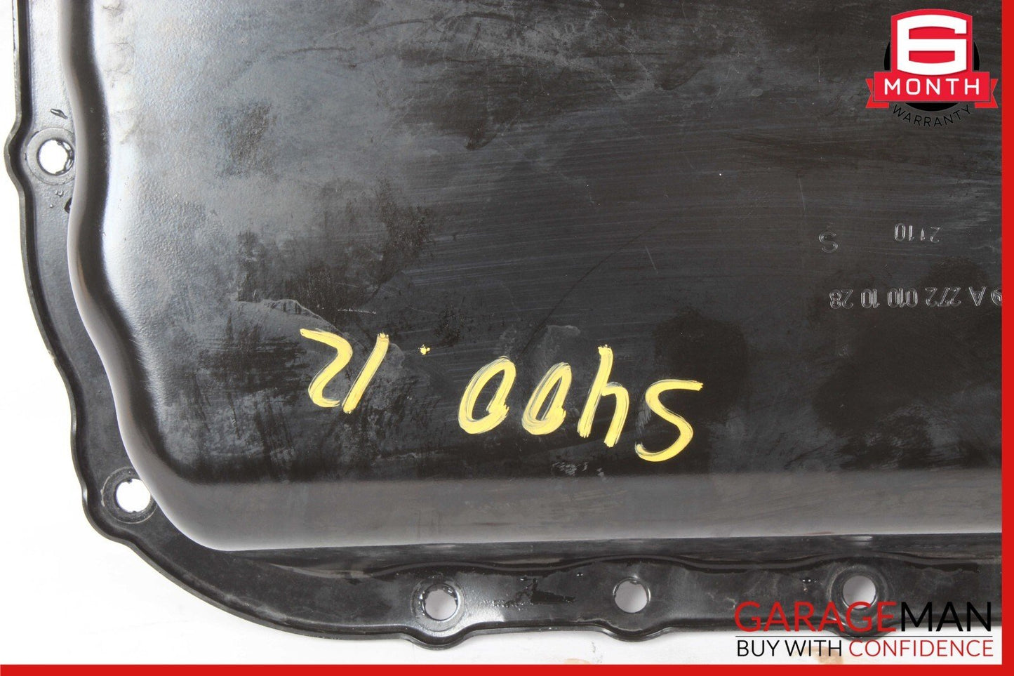 10-13 Mercedes W221 S400 Hybrid Engine Lower Oil Pan 2720101028 OEM