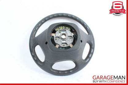 98-05 Mercedes W163 ML320 ML500 ML55 AMG 4 Spoke Steering Wheel Black OEM
