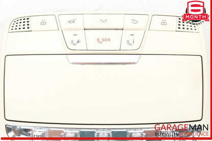 15-18 Mercedes W205 C300 Front Top Upper Overhead Dome Light Lamp Beige OEM