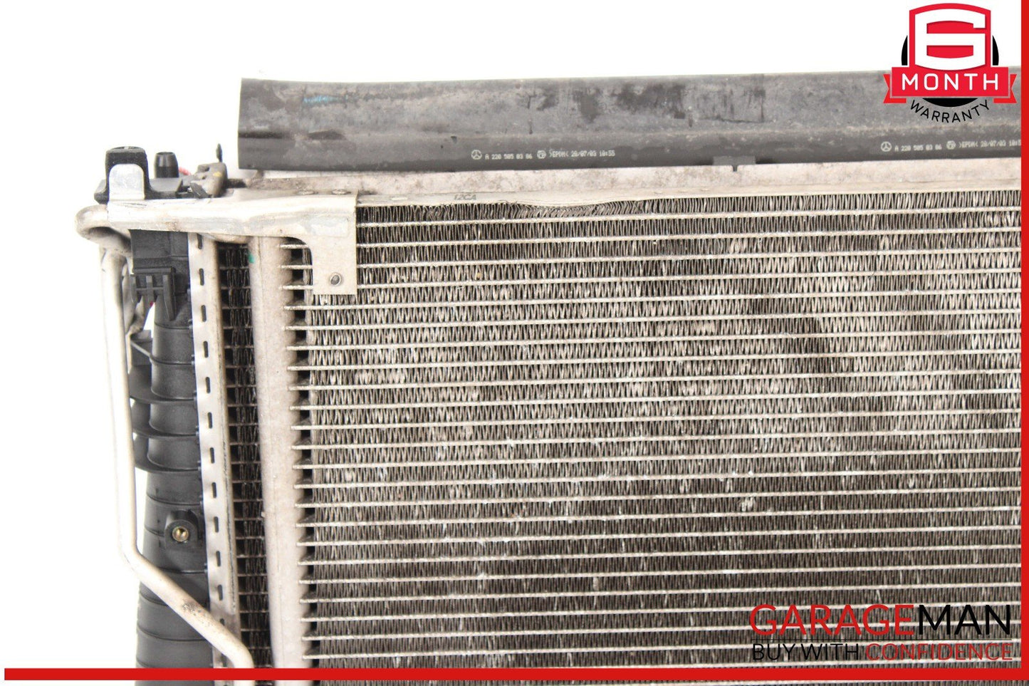00-06 Mercedes W215 CL500 CL55 Engine Cooling Radiator AC Air A/C Condenser OEM