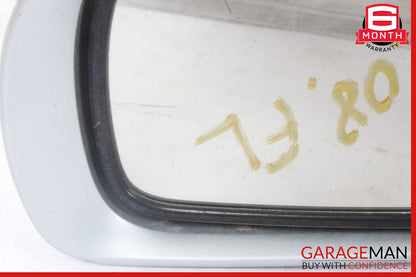 06-10 Mercedes W251 R350 R500 Front Left Side Mirror Door Rear View Silver OEM