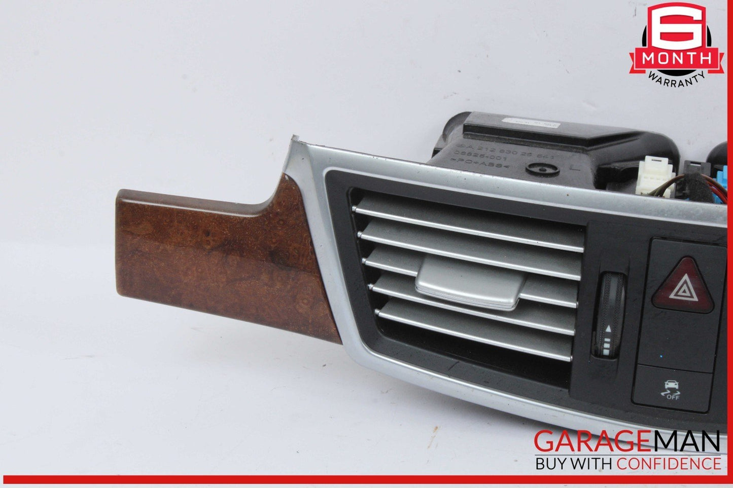 10-13 Mercedes W212 E350 Front Center Dash AC A/C Air Vent Grille Trim OEM