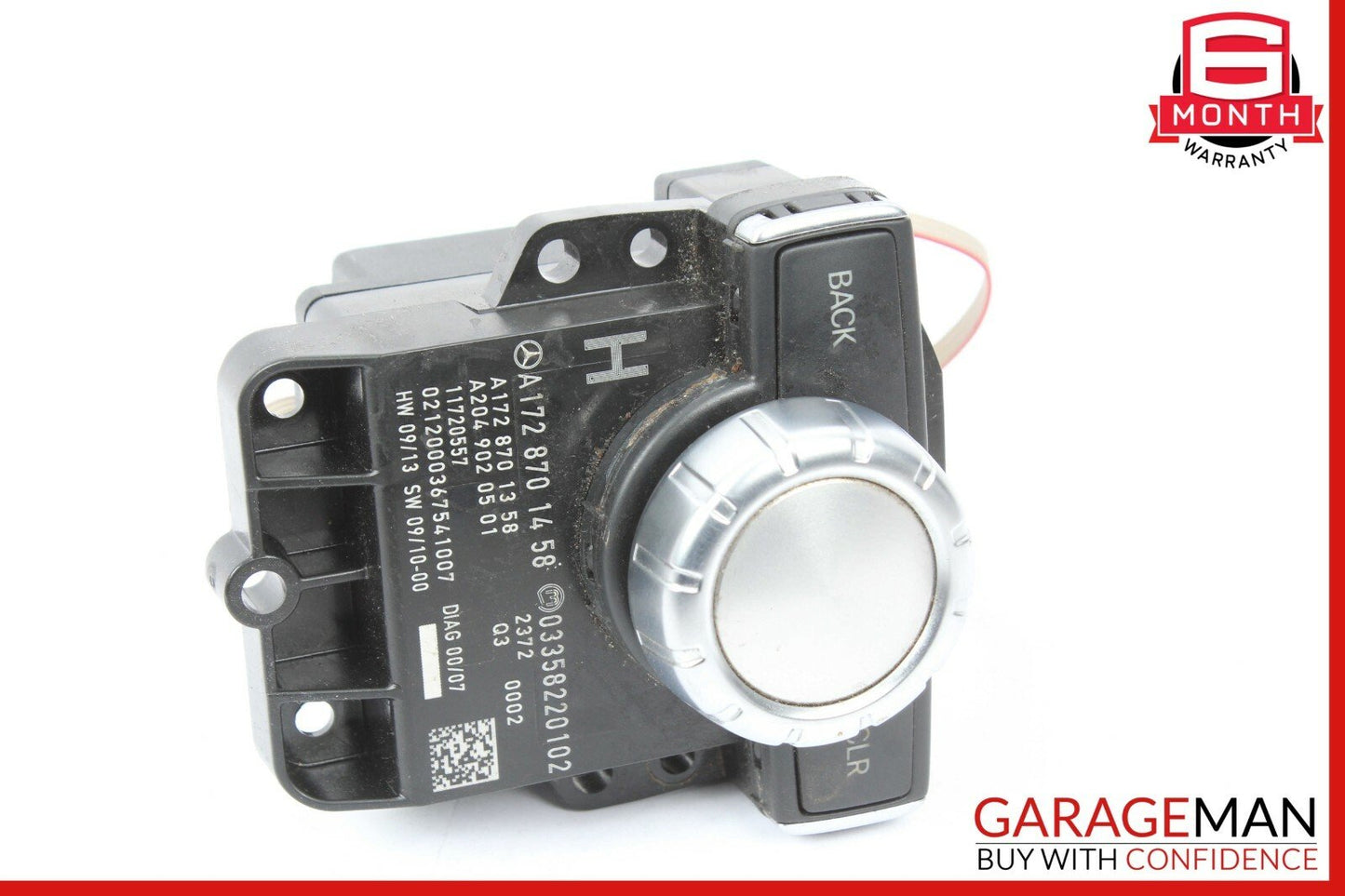12-16 Mercedes SLK350 CLS350 Console Head Unit Controller Knob Multi Switch