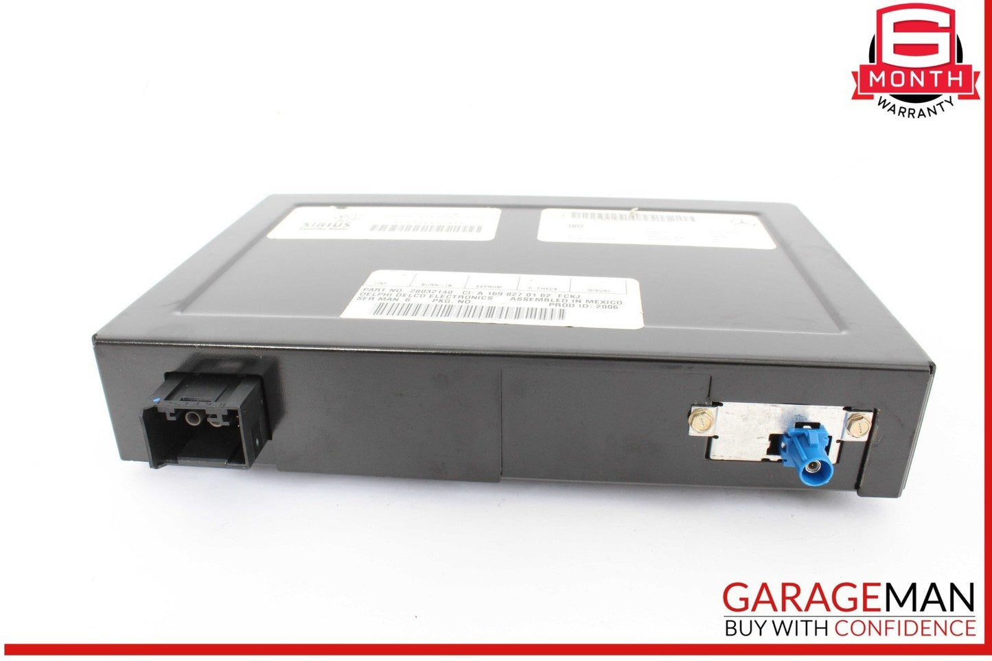 03-09 Mercedes R230 SL550 C350 Sirius Satellite Radio Receiver 1698270162 OEM