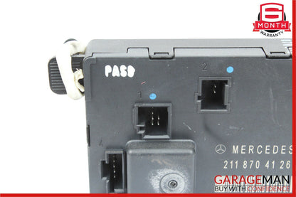 03-09 Mercedes W211 E350 E550 Rear Right Passenger Side Door Control Module Unit