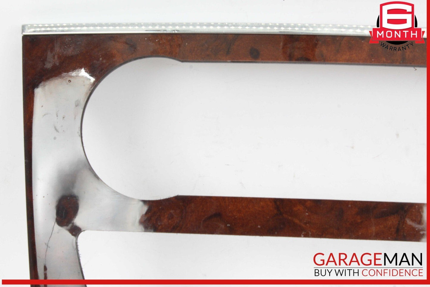 06-12 Mercedes X164 GL450 4MATIC Center Console Control Trim Panel Wood Bezel