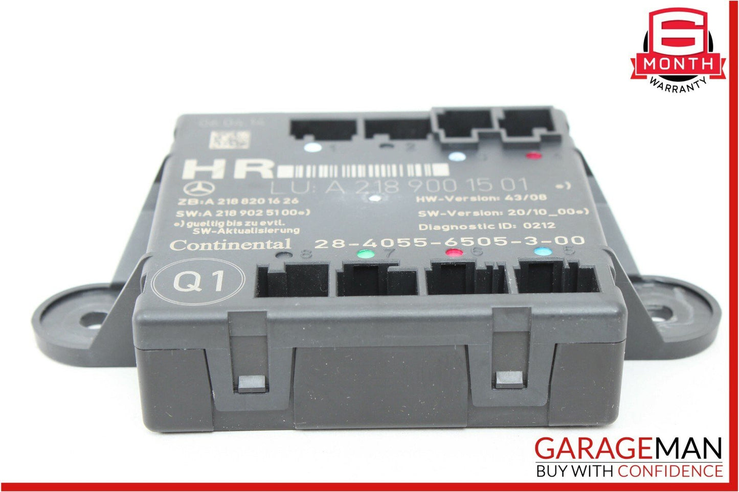 08-15 Mercedes W204 C250 C300 Rear Right Passenger Side Door Control Module OEM
