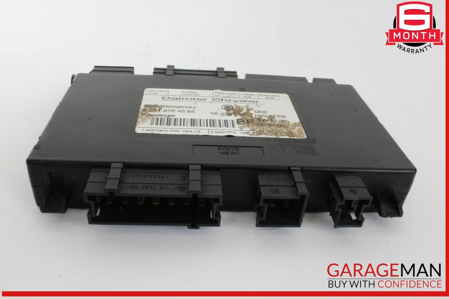 03-12 Mercedes X164 GL550 E550 ML350 Front Right Seat Control Module OEM