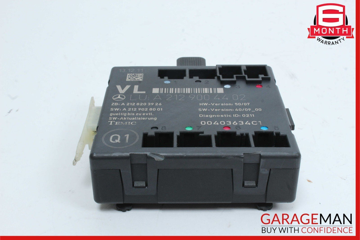 08-18 Mercedes W212 E550 E350 E400 Front Left Side Door Control Module Unit OEM