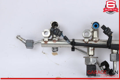 12-15 Mercedes W204 C250 CGI 1.8L M271 Fuel Injector Rail Line Assembly OEM