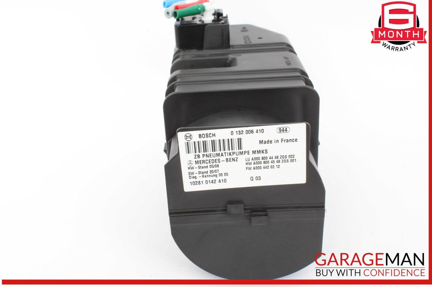 07-20 Mercedes W221 S400 Hybrid Dynamic Seat Vacuum Pump 0008004448 OEM