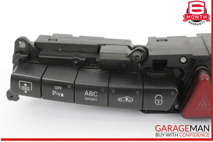 03-06 Mercedes W220 S55 AMG S430 Center Dash Switch ESP Hazard Door Lock OEM