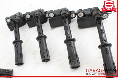11-20 Mercedes W221 S550 GL550 Engine Ignition Coil Spark Plug Set of 8 Pc OEM