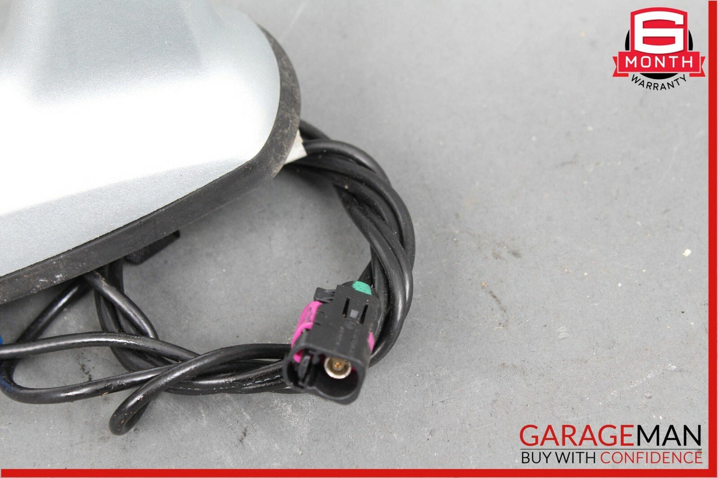 07-13 Mercedes W221 S550 S600 S400 Top Shark Fin Antenna Roof GPS Silver OEM