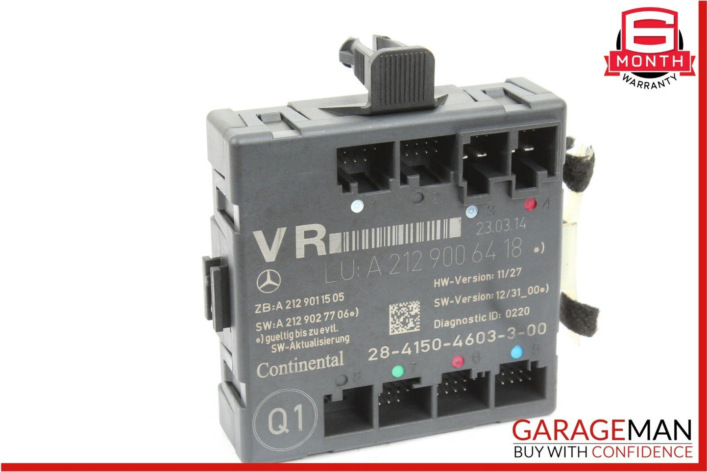 08-14 Mercedes W204 C250 C350 Front Right Side Door Control Module 2129006418