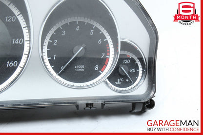 10-13 Mercedes W212 E350 E550 Instrument Cluster Speedometer 2129001910 OEM