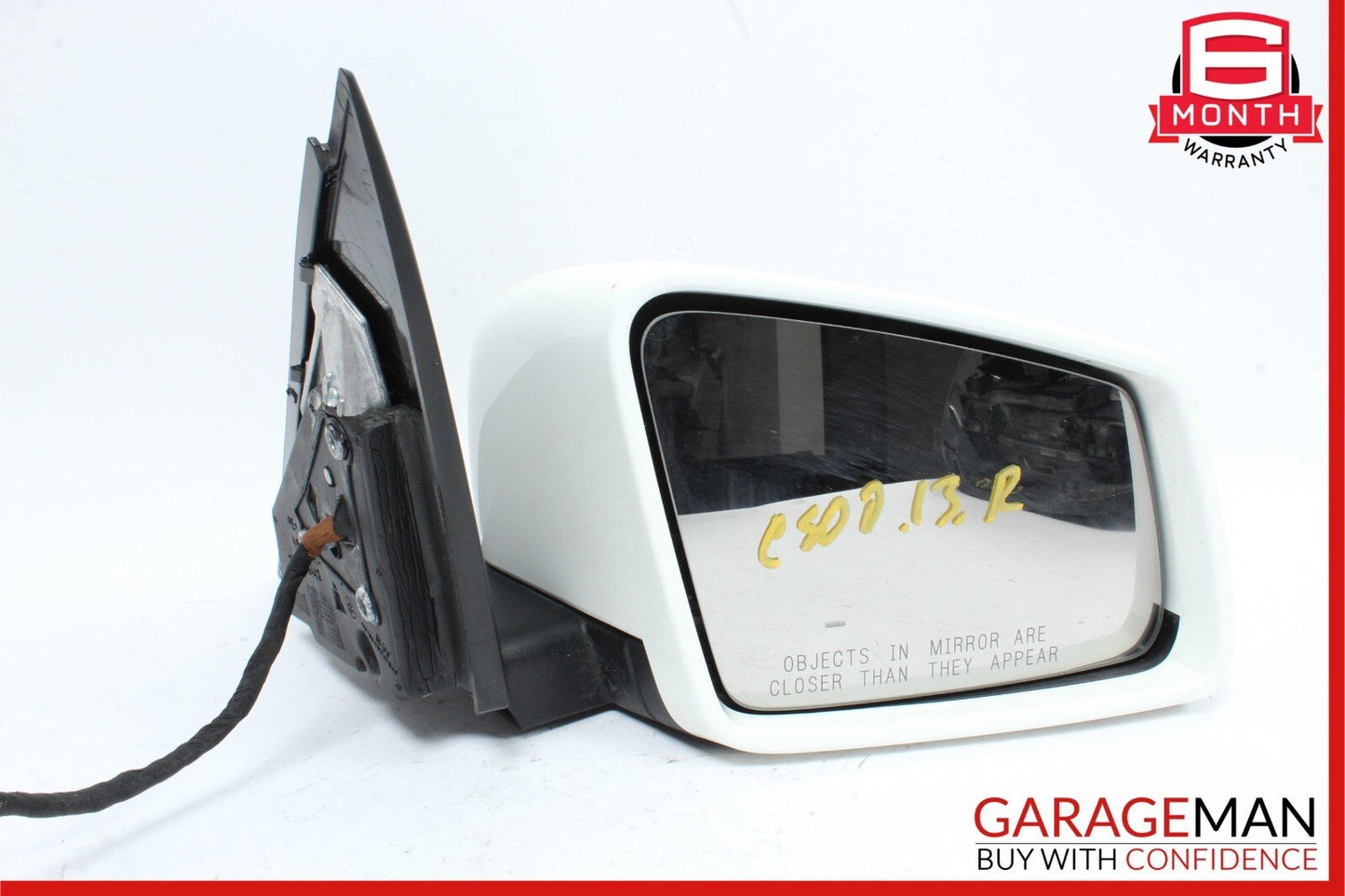 12-14 Mercedes W204 C300 C63 AMG Front Right Side Mirror Rear View Door White