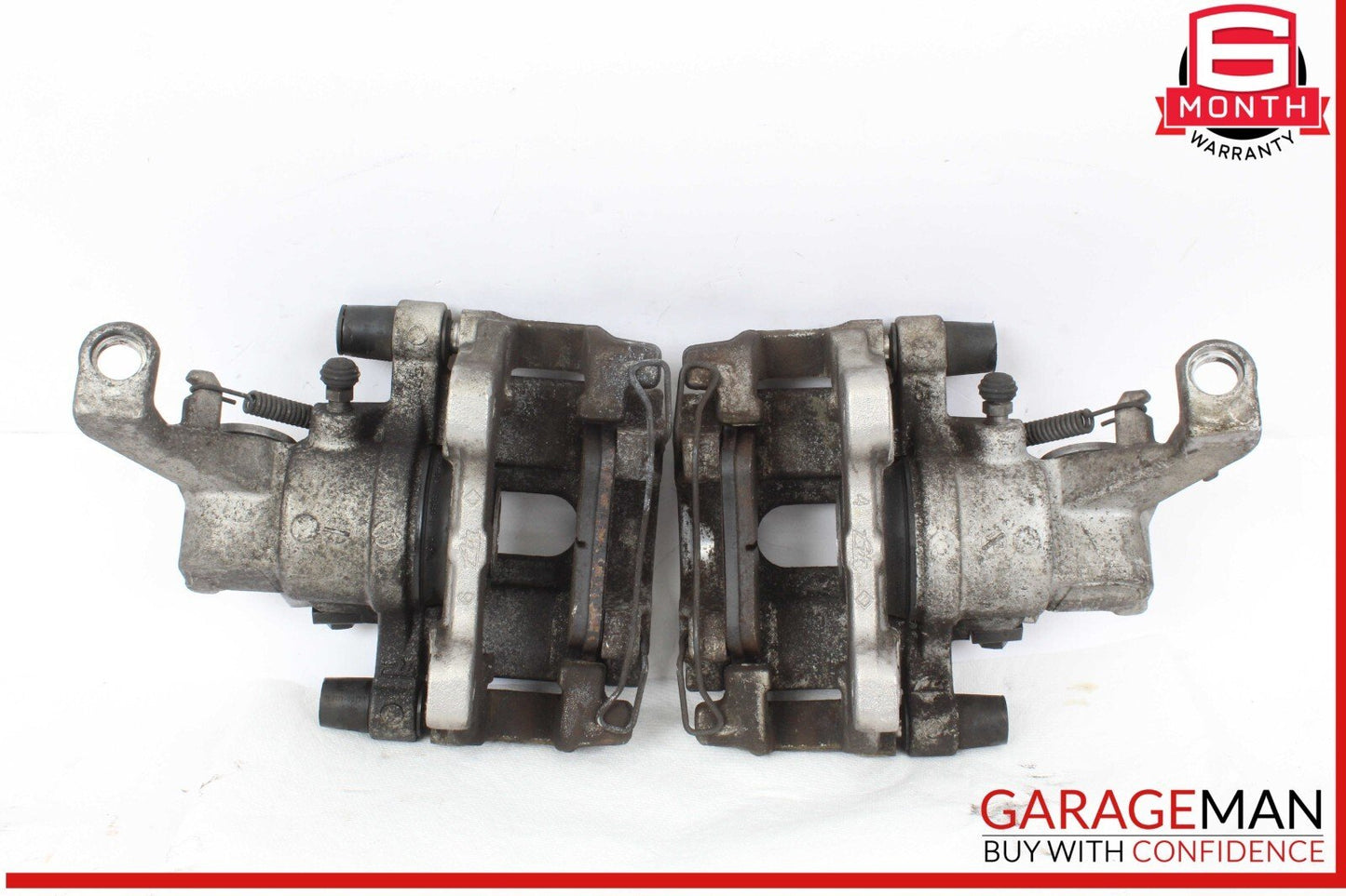 09-15 Jaguar XF Rear Right & Left Disc Braking Brake Stop Caliper Set of 2 OEM