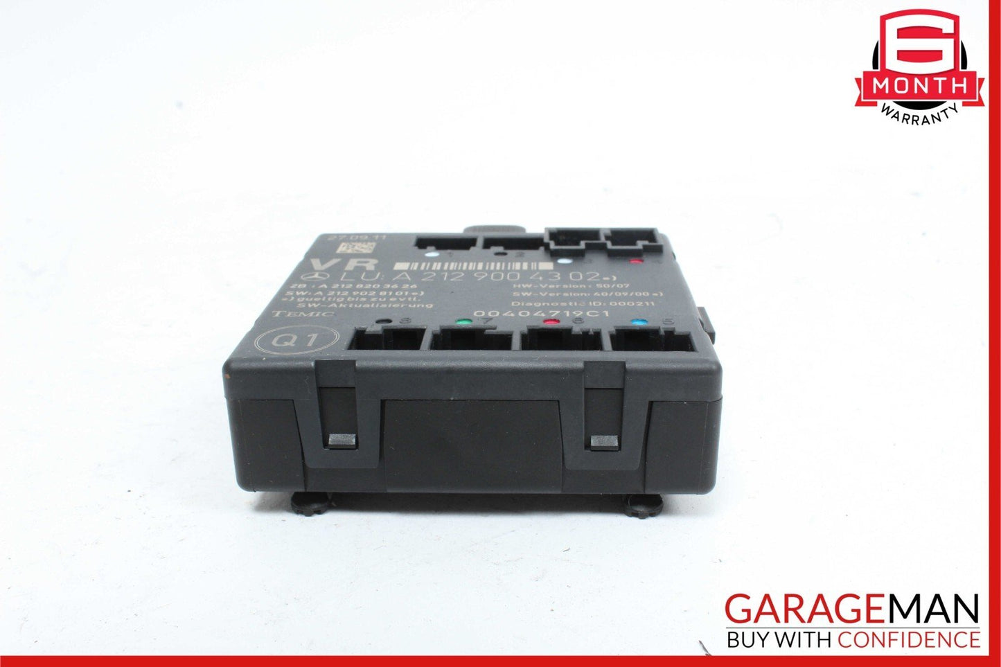 08-14 Mercedes W204 C250 Front Right Passenger Side Door Controller Module OEM