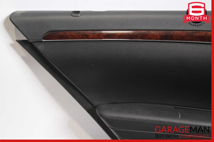 07-09 Mercedes W221 S450 S550 Rear Left Door Panel Cover Assembly Anthracite