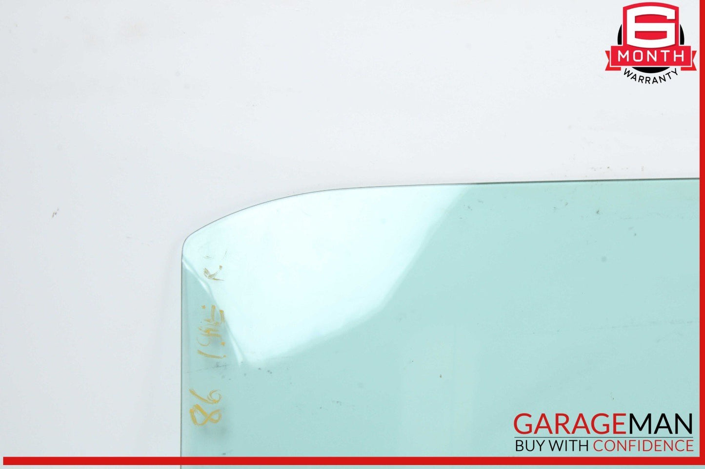 84-93 Mercedes W201 190E 190D Rear Left Driver Side Window Door Glass OEM