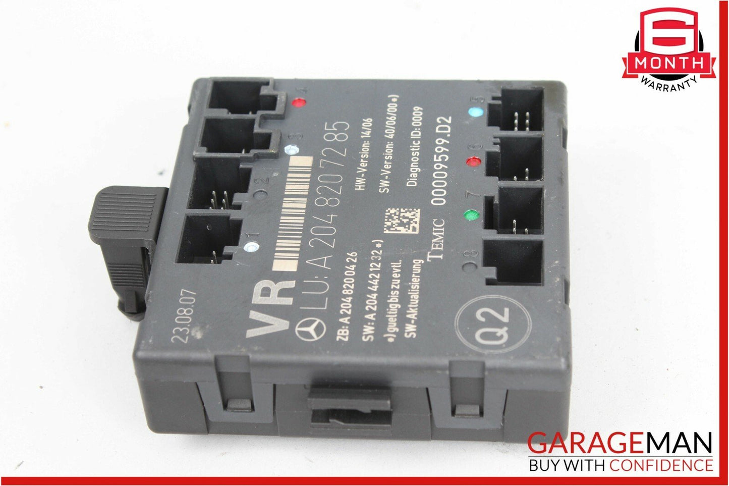 08-11 Mercedes W204 C300 C250 Front Right Passenger Side Door Control Module OEM
