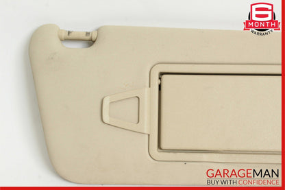 08-14 Mercedes W204 C250 Front Right Passenger Sun Visor Sunvisor Shade Beige