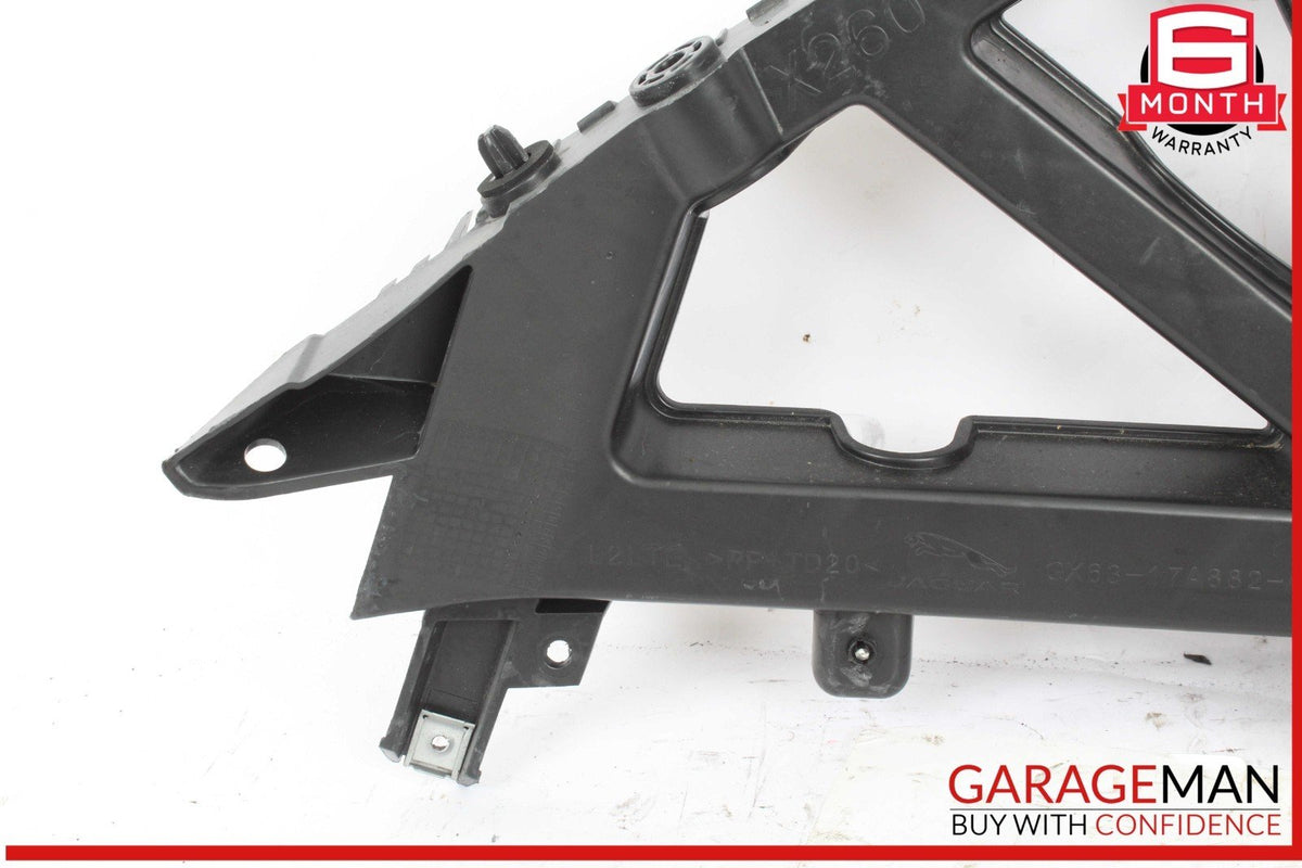 16-20 Jaguar XF Rear Bumper Left Driver Side Mount Support Bracket OEM