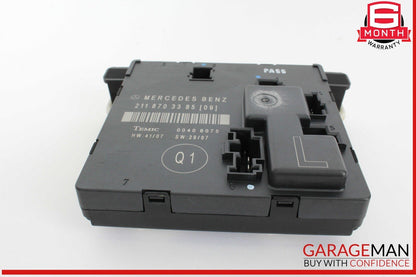 07-09 Mercedes W211 E550 E350 Rear Left Side Door Control Module 2118703385 OEM