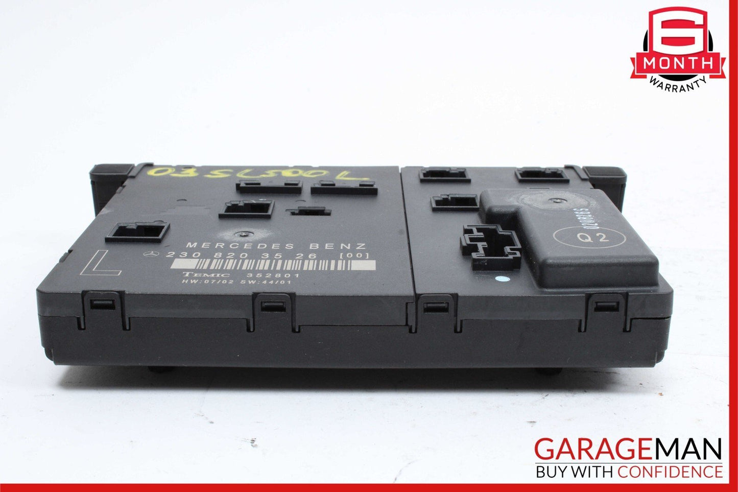 03-12 Mercedes R230 SL500 SL550 SL600 Front Left Side Door Control Module Unit