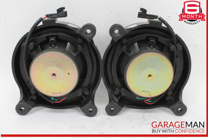 98-05 Mercedes W163 ML350 Rear Right & Left Side Door Audio Speakers Set OEM