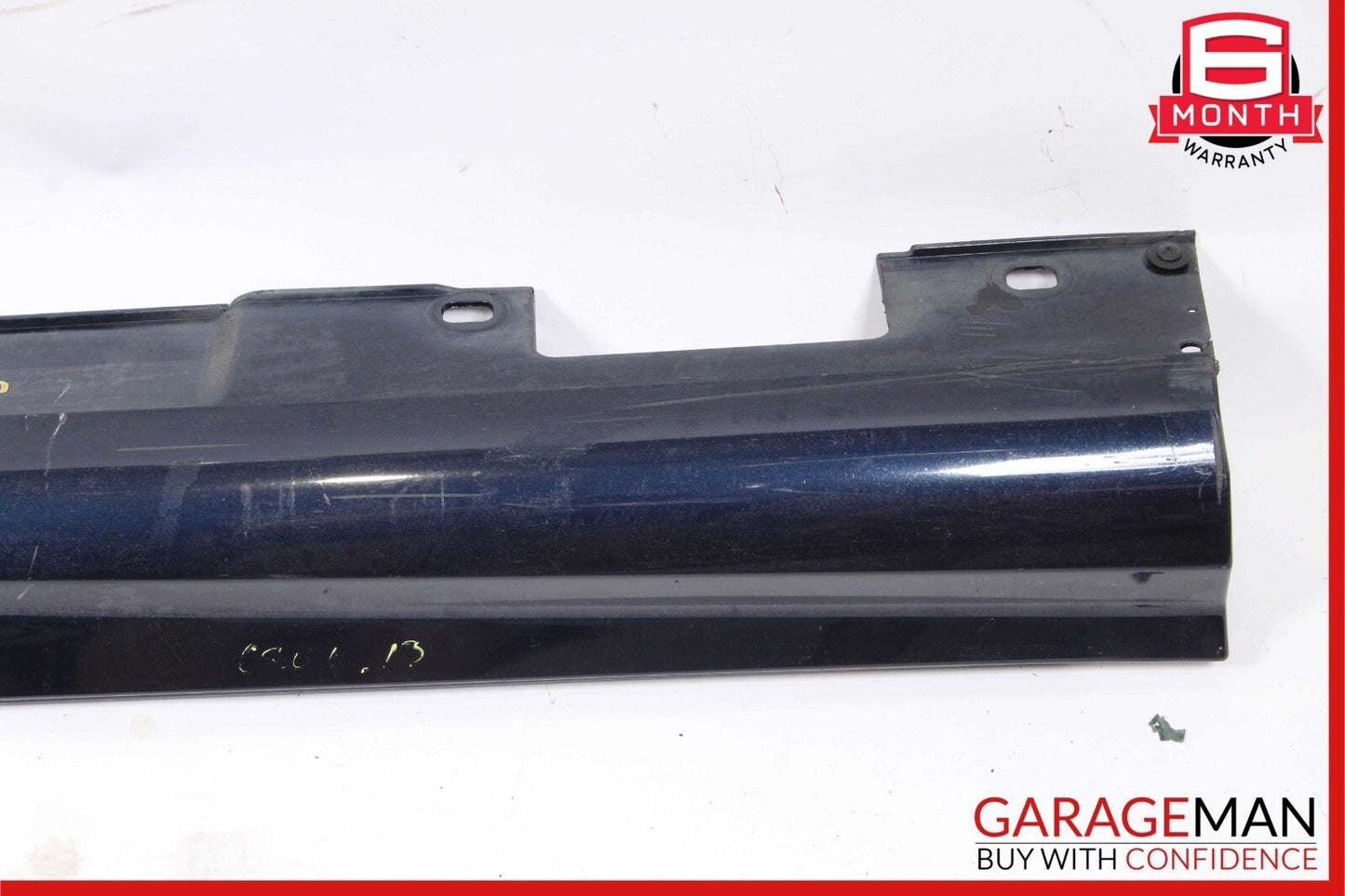 08-14 Mercedes W204 C280 AMG Sport Sedan Right Side Skirt Rocker Panel Blue