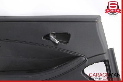06-11 Mercedes W219 CLS500 CLS550 Rear Left Interior Door Panel Cover Black