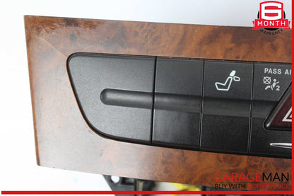 03-09 Mercedes W219 CLS550 E500 Hazard Switch Control Panel 2116800552 OEM