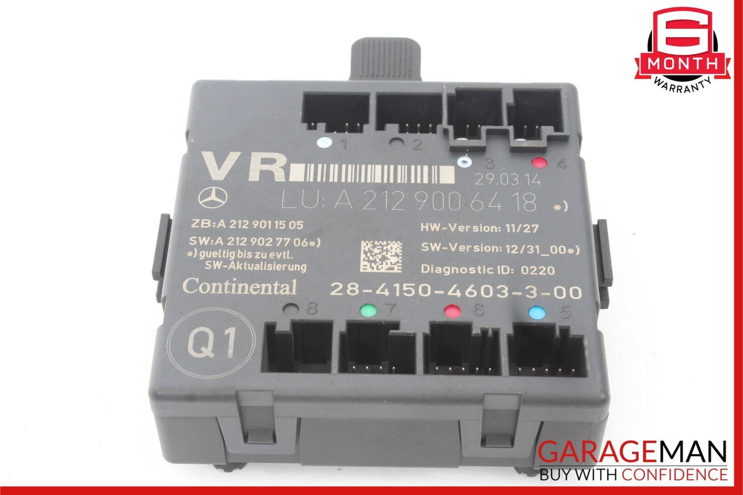 08-14 Mercedes W204 C300 C350 Front Right Door Control Module 2129006418 OEM