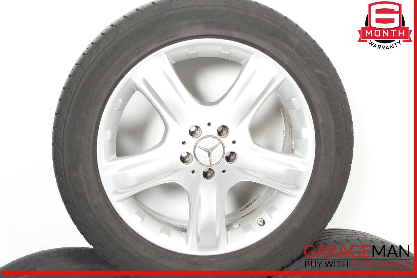 06-09 Mercedes W164 ML350 ML450 Complete Wheel Tire Rim Set of 4 Pc 8Jx19H2 ET60